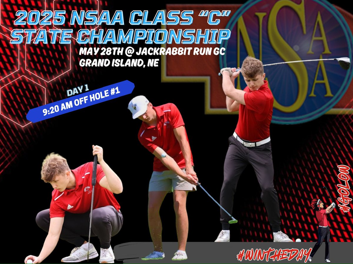 GolfYutan's tweet photo. 🚨MEET DAY🚨
⛳️NSAA State Championship⛳️
📍Jackrabbit Run GC

Sports aren’t done for the school year yet! Tannen’s still got two days of battling for hardware in Grand Island, and he’s ready!

Go get it Tannen!

Live scoring:
https://t.co/RqMhhBMxy8

#GoLow #WinTheDay https://t.co/x9tCfHVi3i