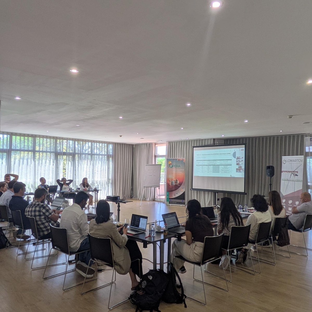 📊Technical sessions are in full swing: today we’ve seen presentations from all our technical WPs with engaging discussion around stability, scalability, and real-world impact.

We’re proud of the work this team is pushing forward!

#GreenHydrogen #HappeningNow #OHPERA