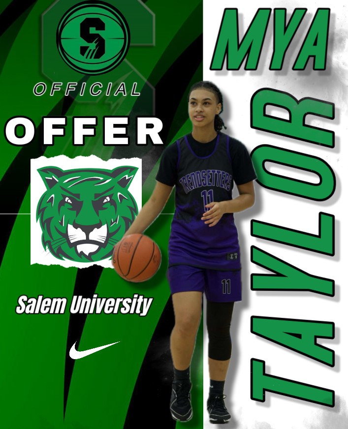 Thank you to Coach Hines and staff,for the opportunity to continue my academic and athletic career at <a href="/SalemU_WBB/">Salem Womens Basketball</a> ..After a great conversation I'm blessed to say I've received a scholarship offer to play basketball 🏀 at Salem University!!!!