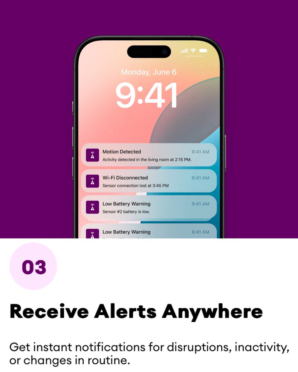SmartAlertTech's tweet image. Setting up Smart Alert Teach is as easy as one, two, three.✅

#SmartAlertTech #SeniorSafety #RemoteCaregiving #CaregiverSupport #HomeSafetyDevices #PeaceOfMindTech #SmartHomeMonitoring #FutureOfCare #HealthTechInnovation