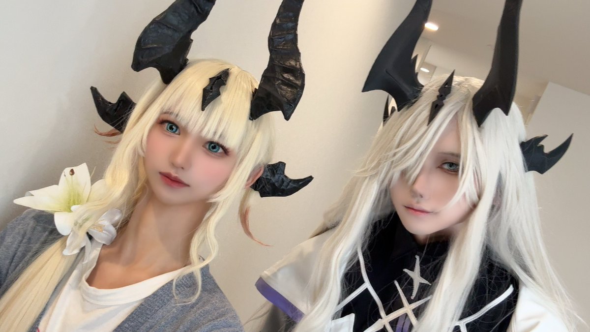 ⚠️宅コス /  私服🙏🏻

家で(軽く)姉妹併せ💛💜
エブラナめちゃくちゃ良き!!👍🏻✨✨

エブラナ(<a href="/afuri10288610/">雨降(あふり)</a> )