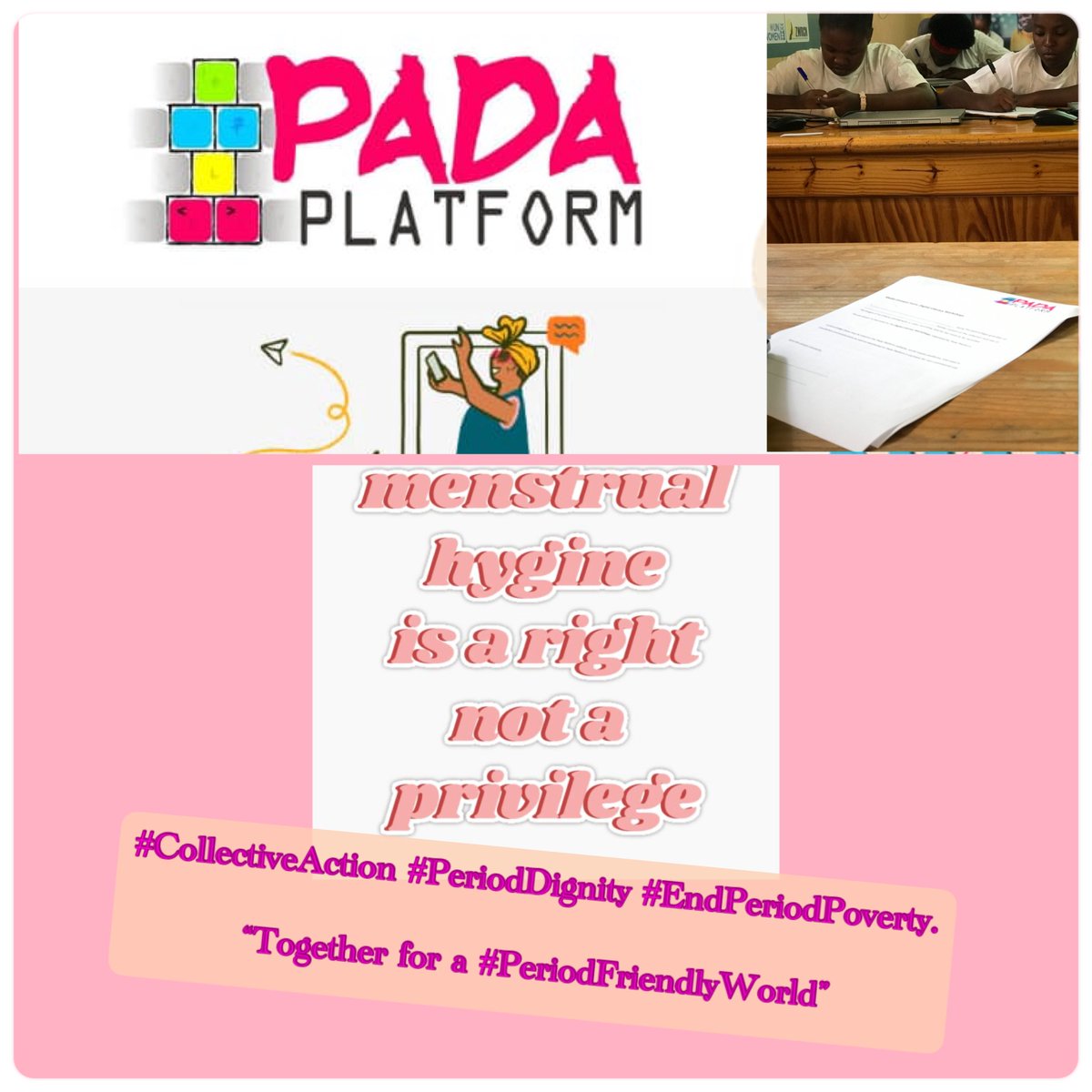 Menstrual Hygiene; an important topic to talk about as all other conversations around sexual reproductive health. Let’s continue to open up spaces both offline and online where girls and women can dialogue around their experiences with menstrual health and hygiene