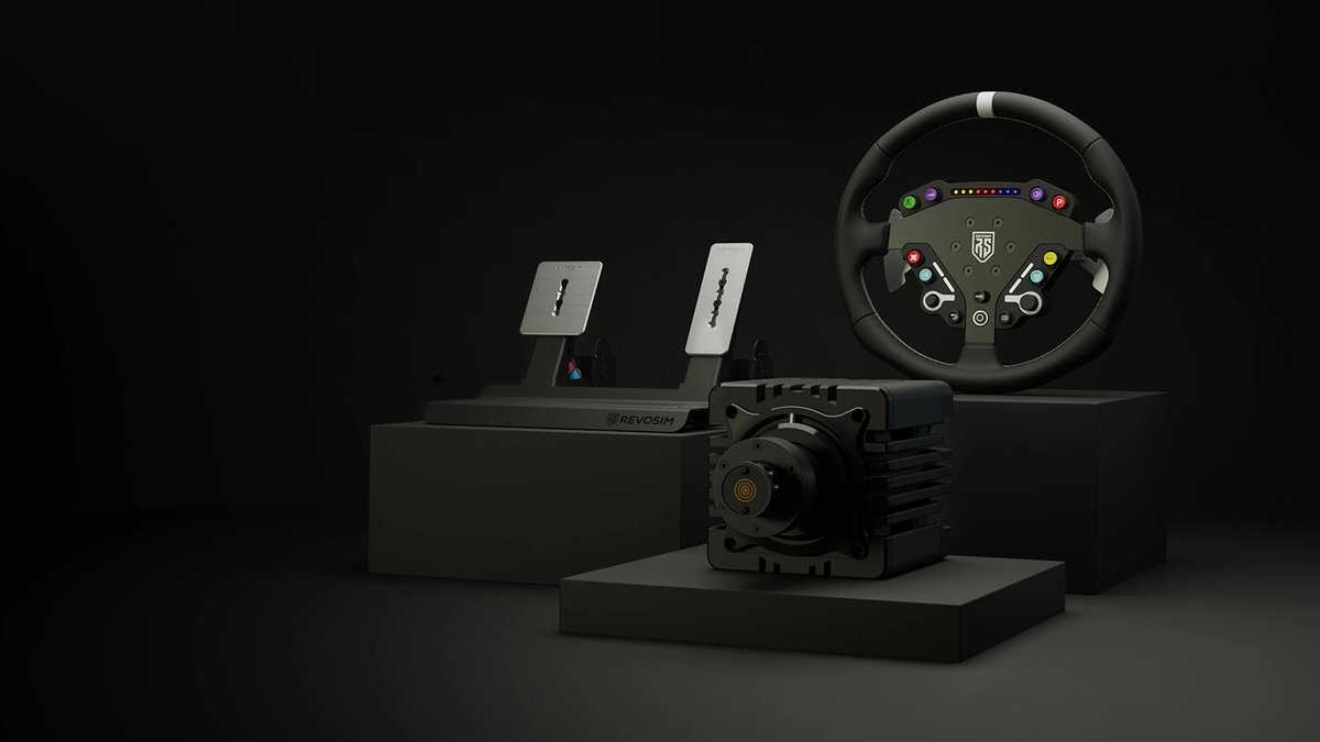 After being set for a June launch, the <a href="/RevosimGaming/">REVOSIM</a> RS PURE #simracing gear bundle is getting a bit of an early start - wheel, wheel base and pedals are now available 👀

overtake.gg/news/nacon-rev…

#hardware #nacon #revosim