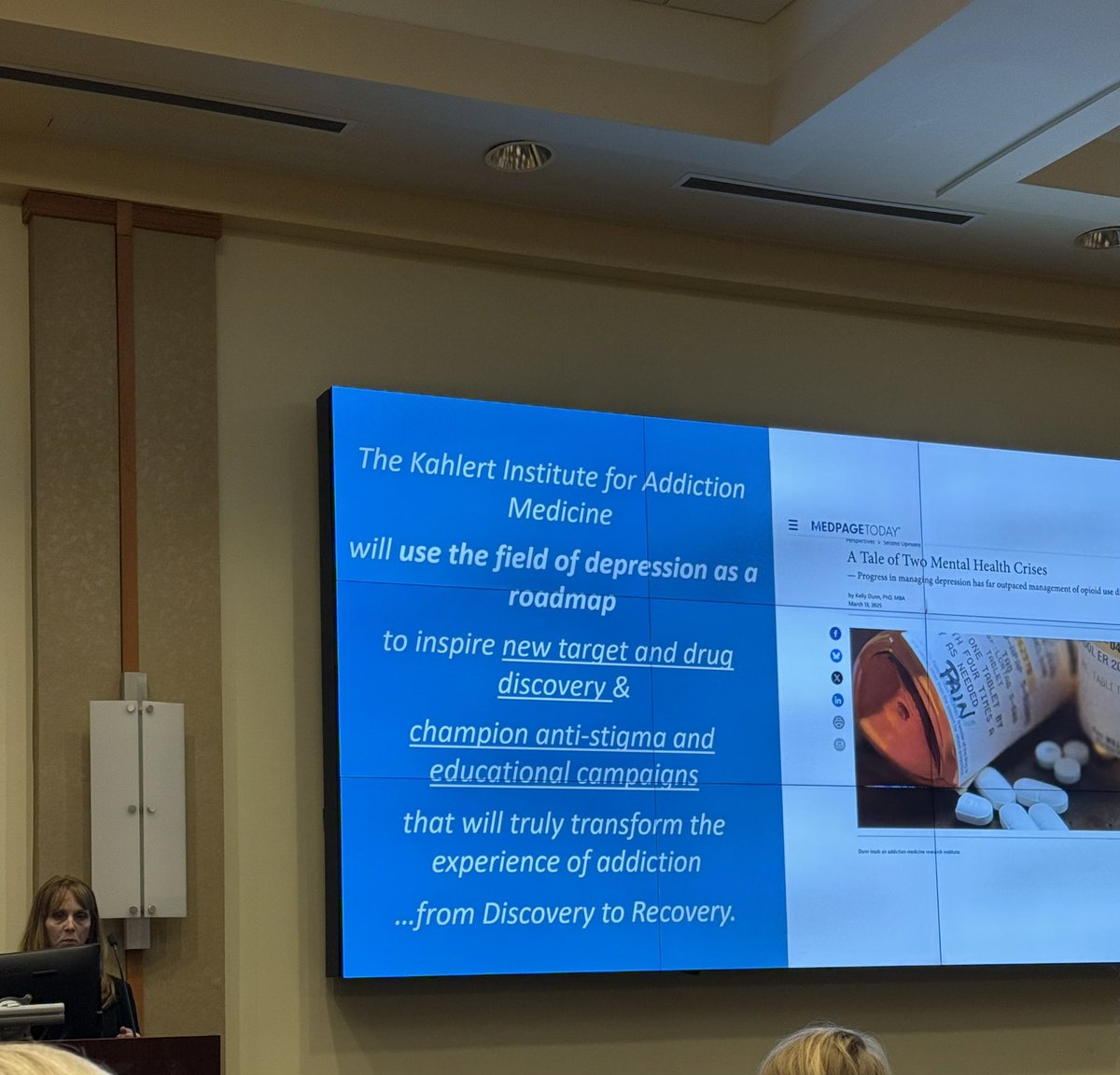 Kelly Coble (@kellycoble13) on Twitter photo Happening now, <a href="/DrKellyDunn/">Kelly Dunn, PhD, MBA</a> outlining the way the <a href="/Kahlert_UMSOM/">Kahlert Institute for Addiction Medicine</a> will address and disrupt the generational challenge of addiction, gearing up for an exciting day at the #KahlertSymposium Happening now, <a href="/DrKellyDunn/">Kelly Dunn, PhD, MBA</a> outlining the way the <a href="/Kahlert_UMSOM/">Kahlert Institute for Addiction Medicine</a> will address and disrupt the generational challenge of addiction, gearing up for an exciting day at the #KahlertSymposium