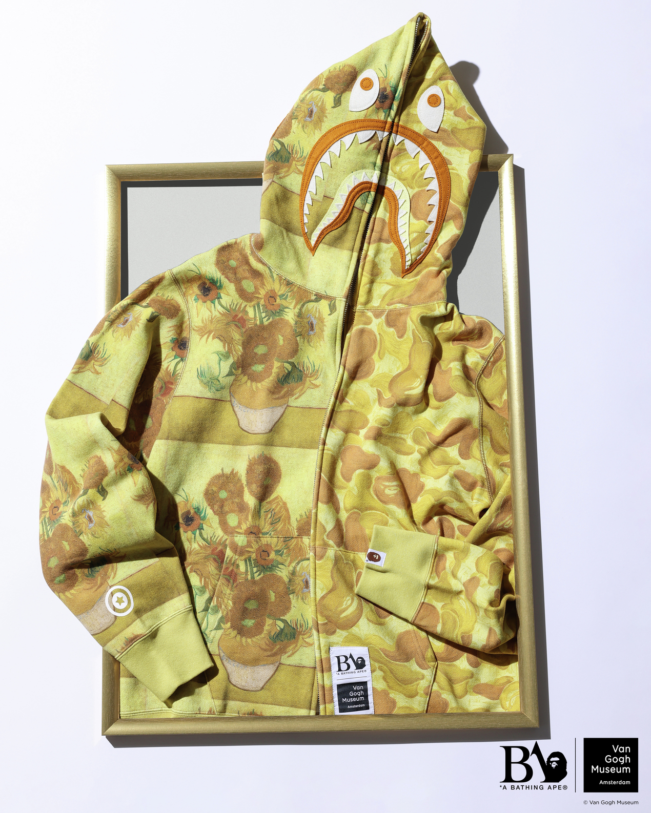 トップス A BATHING APE Van Gogh Museum 2XL yellow BAPE.COM on X: