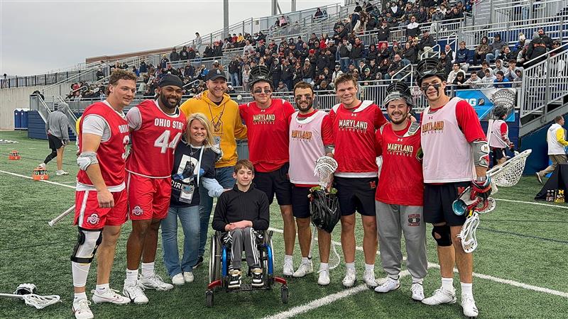 WeAreDIRECTV (@wearedirectv) on Twitter photo As part of our "Goals For Good" initiative, <a href="/DIRECTV/">DIRECTV</a> pledged $10 to <a href="/RMHCAnnArbor/">RMHC Ann Arbor</a> for each goal scored in the <a href="/bigten/">Big Ten Conference</a> Men's Lacrosse tournament.
Jeremy and Jaxson Scott participated in the coin toss before <a href="/OhioStateMLAX/">Ohio State Men's Lacrosse</a> took the title and DIRECTV made and a contribution of As part of our "Goals For Good" initiative, <a href="/DIRECTV/">DIRECTV</a> pledged $10 to <a href="/RMHCAnnArbor/">RMHC Ann Arbor</a> for each goal scored in the <a href="/bigten/">Big Ten Conference</a> Men's Lacrosse tournament.
Jeremy and Jaxson Scott participated in the coin toss before <a href="/OhioStateMLAX/">Ohio State Men's Lacrosse</a> took the title and DIRECTV made and a contribution of