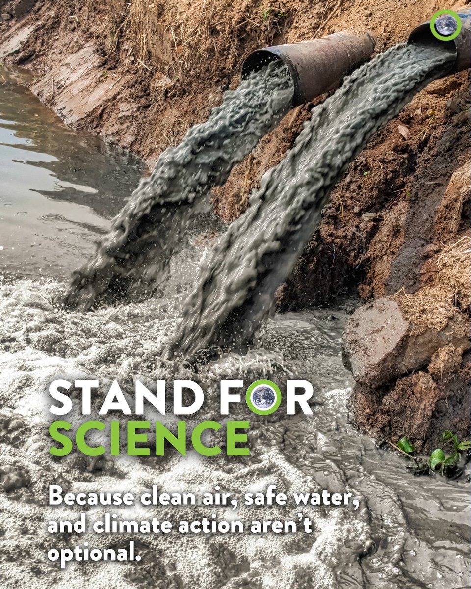 Standing for science isn’t an option anymore, it’s our responsibility – for the sake of our health, our climate, and our future. 

#StandForScience 
bit.ly/standforscience
