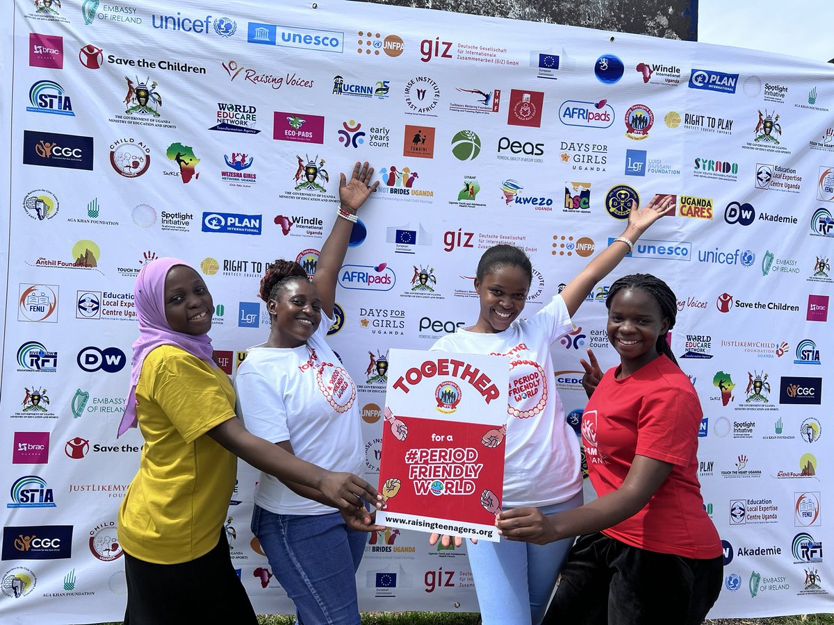 Dream Teens Uganda🌸 (@dreamteensug) on Twitter photo We are so honored to join <a href="/Educ_SportsUg/">Ministry of Education and Sports - Uganda</a> and other partners. #MHDay2025 reminds us: no girl should skip school because of her period.
No girl should suffer in silence.#Hike4GirlsUg is on the frontlines, advocating for access, dignity, and care.Lets make it a #PeriodFriendlyWorld We are so honored to join <a href="/Educ_SportsUg/">Ministry of Education and Sports - Uganda</a> and other partners. #MHDay2025 reminds us: no girl should skip school because of her period.
No girl should suffer in silence.#Hike4GirlsUg is on the frontlines, advocating for access, dignity, and care.Lets make it a #PeriodFriendlyWorld