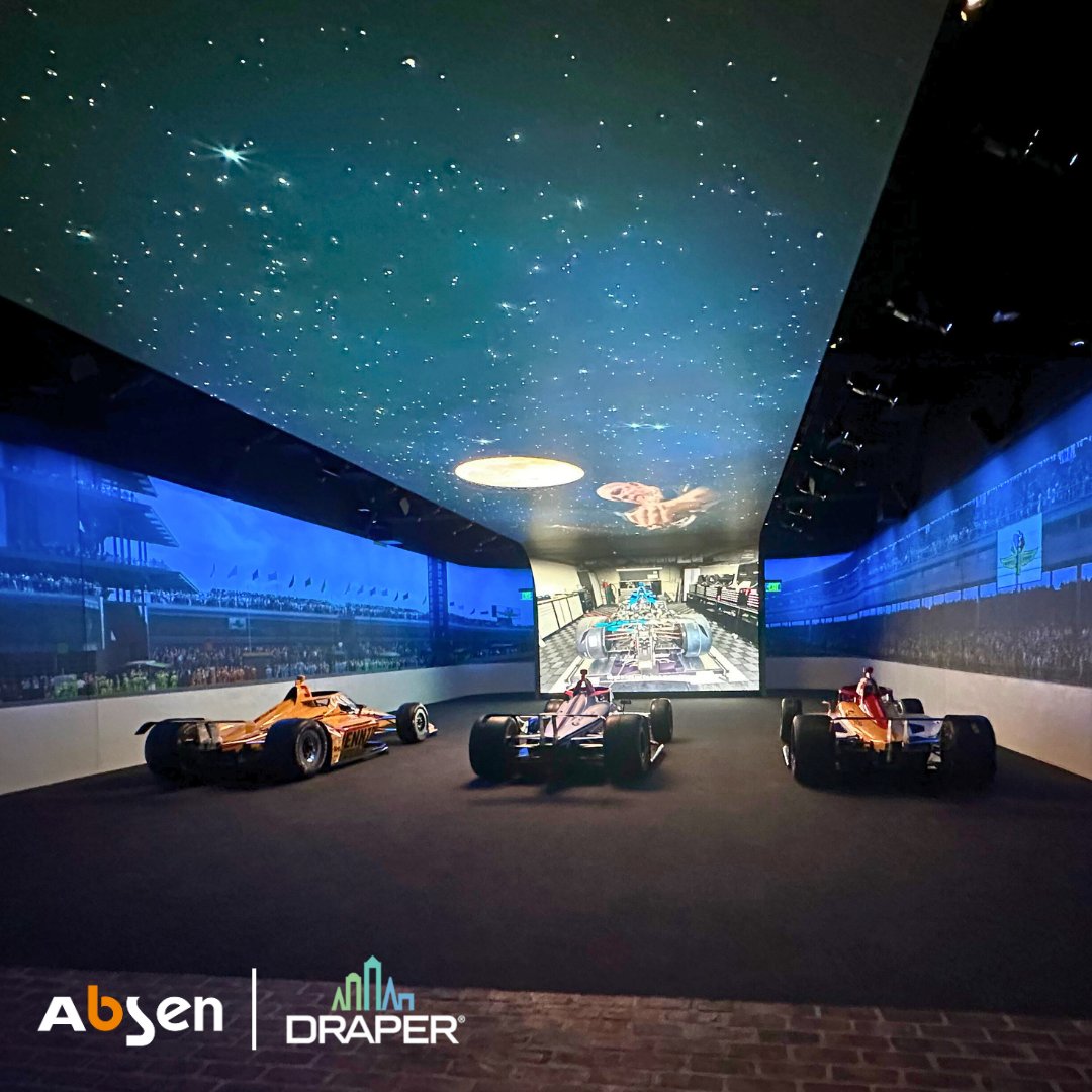 Absen Inc (@absen_inc) on Twitter photo 🏁 We brought racing history to life with <a href="/DraperAV/">Draper, Inc. AV Feed</a>'s custom mounting solutions and our Absen NX Series at the Indianapolis Motor Speedway Museum.
Watch how precision mounts + immersive displays transformed the experience: youtu.be/-A0qQVxLJZc?si…
#AVInnovation #Motorsports 🏁 We brought racing history to life with <a href="/DraperAV/">Draper, Inc. AV Feed</a>'s custom mounting solutions and our Absen NX Series at the Indianapolis Motor Speedway Museum.
Watch how precision mounts + immersive displays transformed the experience: youtu.be/-A0qQVxLJZc?si…
#AVInnovation #Motorsports