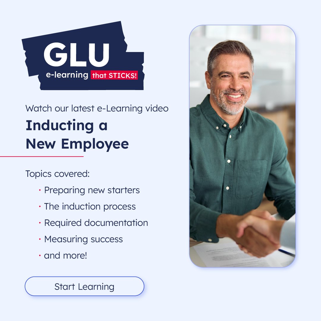 Peninsula Ireland (@peninsula_ie) on Twitter photo Check out our newest GLU eLearning video on inducting a new employee ๐ฅโจ Enhance your onboarding experience and lay the groundwork for success from day one!๐ค๐ฉโ๐ผ๐จโ๐ผ #OnboardingSuccess #EmploymentLaw #NewBeginnings #TeamBuilding #EmployeeEngagement ๐๐ ๏ธ
peninsulagrouplimited.com/ie/elearning/hโฆ Check out our newest GLU eLearning video on inducting a new employee ๐ฅโจ Enhance your onboarding experience and lay the groundwork for success from day one!๐ค๐ฉโ๐ผ๐จโ๐ผ #OnboardingSuccess #EmploymentLaw #NewBeginnings #TeamBuilding #EmployeeEngagement ๐๐ ๏ธ
peninsulagrouplimited.com/ie/elearning/hโฆ