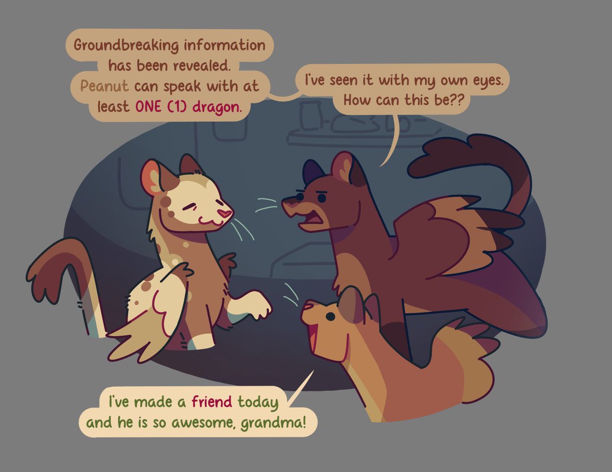 GlasssShine's tweet photo. Scroops and Scales 
part 7

Grandma time
1/3 https://t.co/nSCNhHLtyH