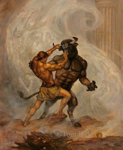 ICanDrawSounds's tweet image. "You're about as strong as Theseus, dad "

- My oldest son