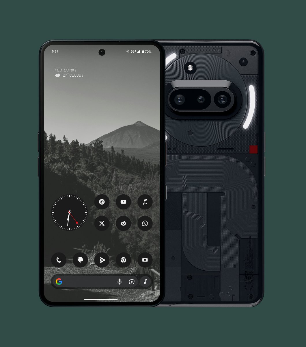 itsyounik's tweet image. nothing home screen setup.
share yours..

@nothingindia @NothingCMFFans @nothing 
#homescreen #customise #Android