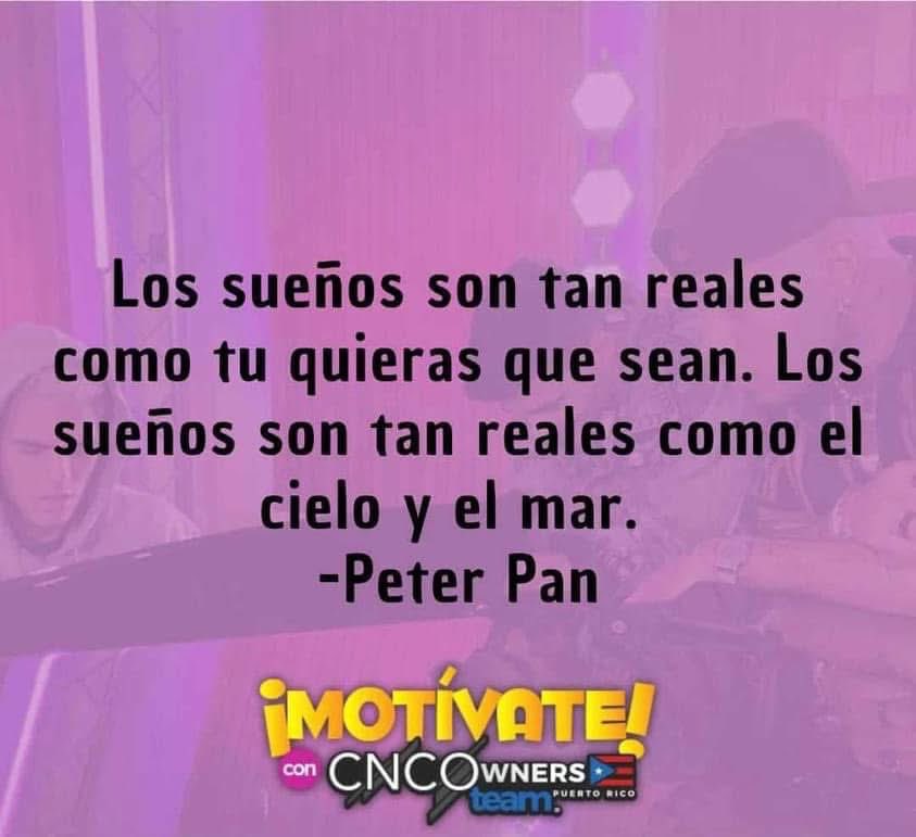 Sueña y piensa en el camino q puedes recorrer para vivir como una persona exitosa y feliz y no como un conformista q está contento con sobrevivir pero no con vivir apasionadamente. Actúa como un soñador ambicioso y deseoso d más éxito y plenitud para su vida. 
Buen día #CNCOwners