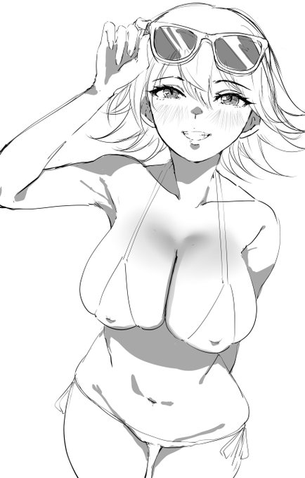 水着 比叡のラフ 