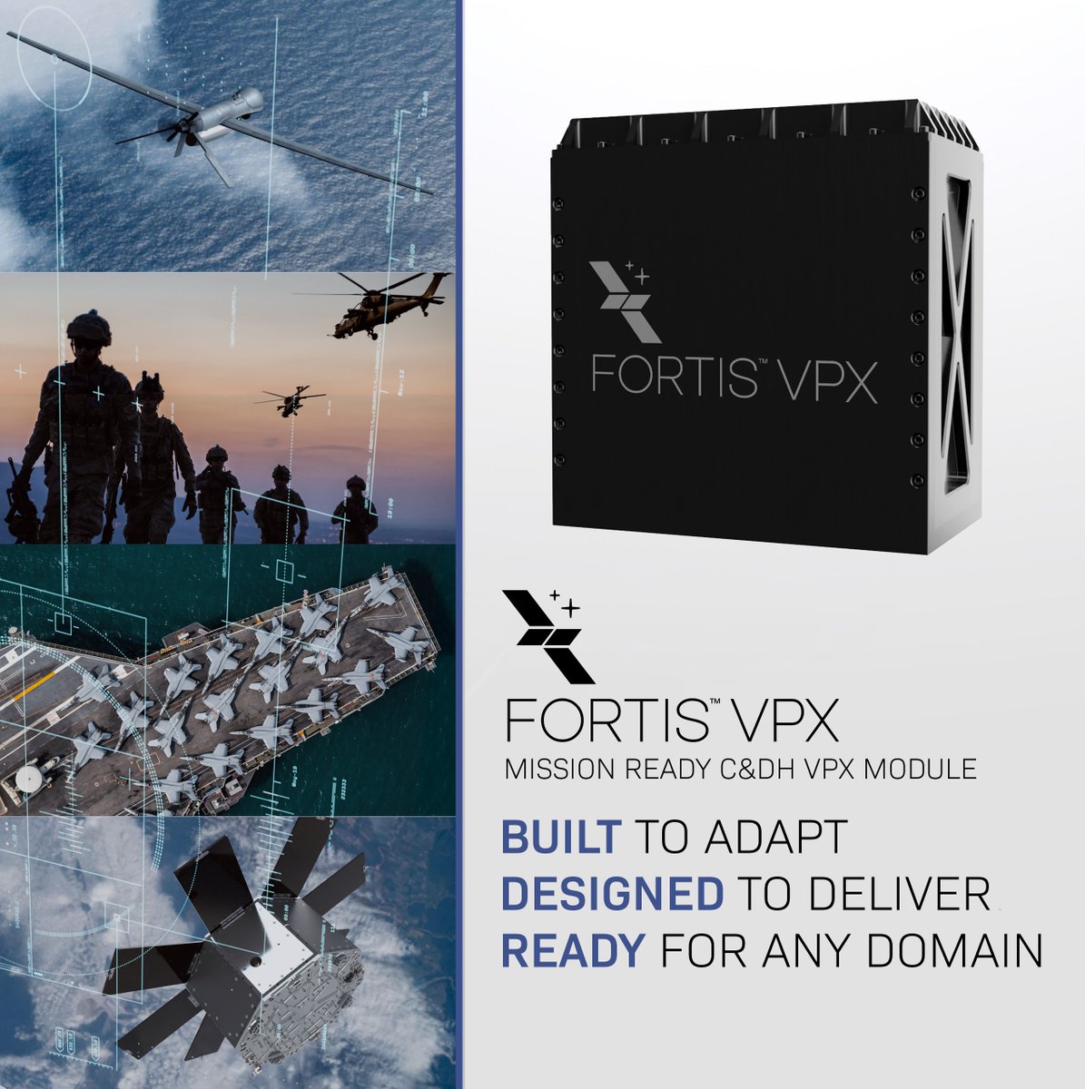Sidus Space (@sidusspace) on Twitter photo Fortis™ VPX is a rugged Command & Data Handling (C&DH) module designed to deliver high-performance processing in the most demanding environments—land, sea, air, and space.
Learn more: brnw.ch/FORTIS
$SIDU #SidusSpace #FortisVPX #SpaceTech #DefenseInnovation Fortis™ VPX is a rugged Command & Data Handling (C&DH) module designed to deliver high-performance processing in the most demanding environments—land, sea, air, and space.
Learn more: brnw.ch/FORTIS
$SIDU #SidusSpace #FortisVPX #SpaceTech #DefenseInnovation