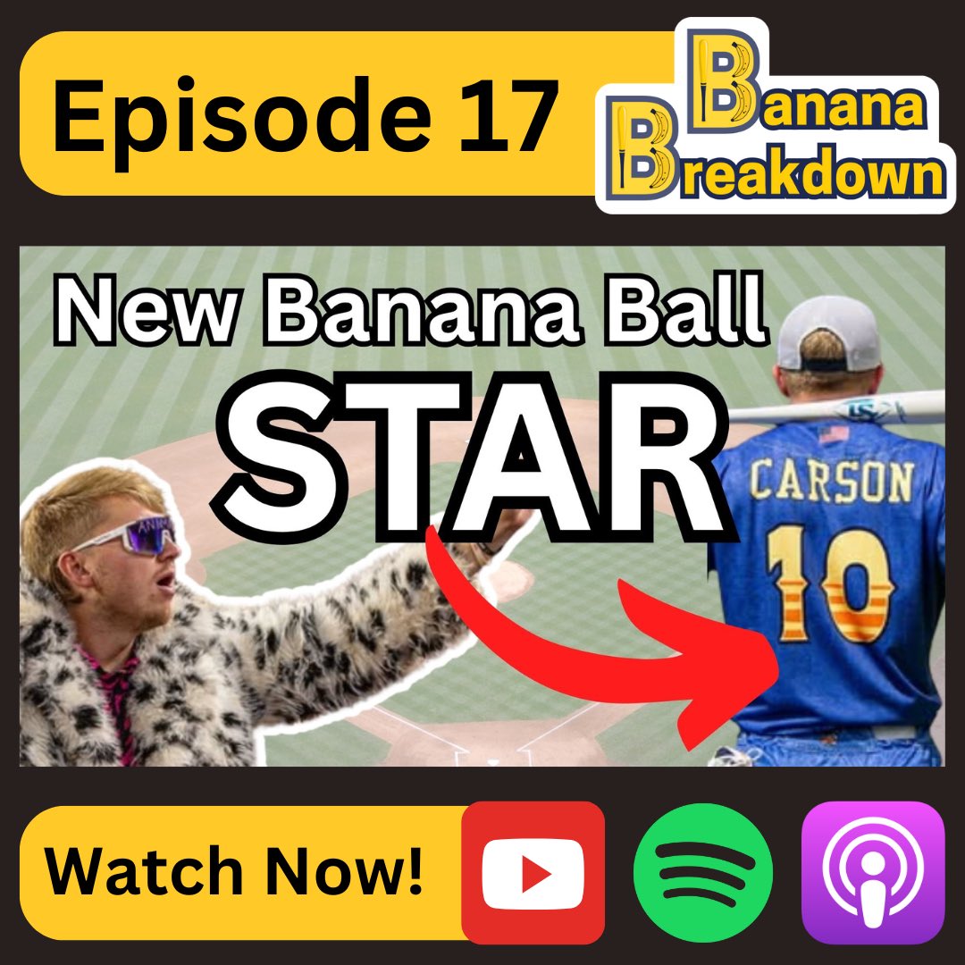 Our latest episode is out now! It includes our conversation with <a href="/drakectoll/">drake c. toll, party animal.</a> directly after Saturday’s game, and our interview with Brett Carson about his star performance over the weekend. Check it out! 

youtu.be/8EIwzBX_OzE?si…