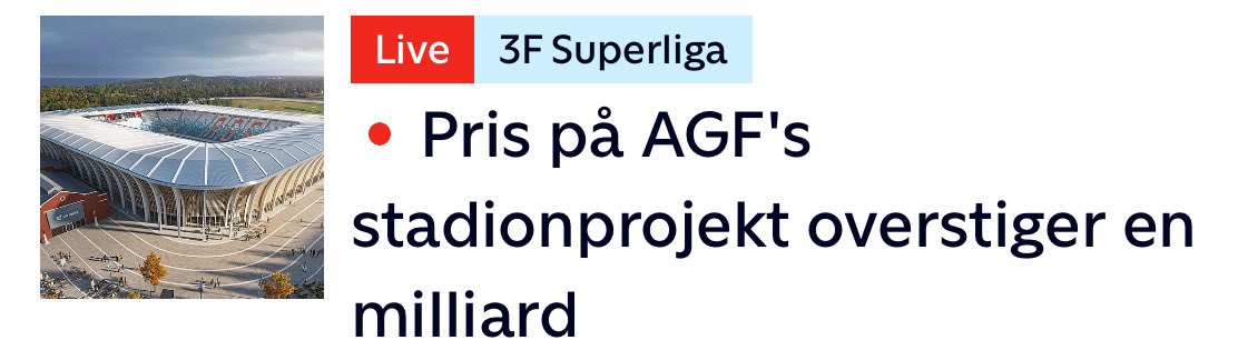 OleRyborg's tweet image. Det bliver det suverænt flotteste stadion i Nordic Bet Ligaen, når det står klart :-)