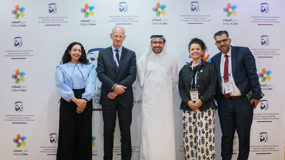 Dr. Tariq Al Gurg, CEO and Vice Chairman of Dubai Cares, met with Robert Williams, CEO of War Child Alliance, to explore collaboration in advancing education in emergencies, with a focus on psychosocial support for children affected by conflict. During the meeting, Dr. Al Gurg