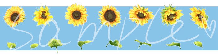 해바라기 꽃과 잎 Sunflower flowers and leaves (30cp) by DanDanKiss 
assets.clip-studio.com/ko-kr/detail?i… #clipstudio