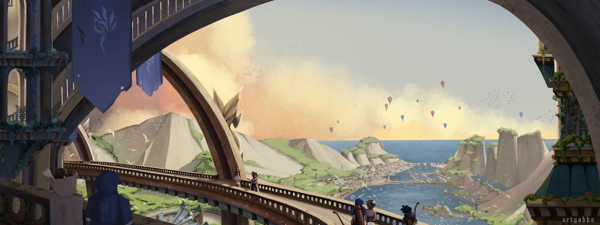 [OC] Valkyrie's peak: Sky Serpent's Hall.