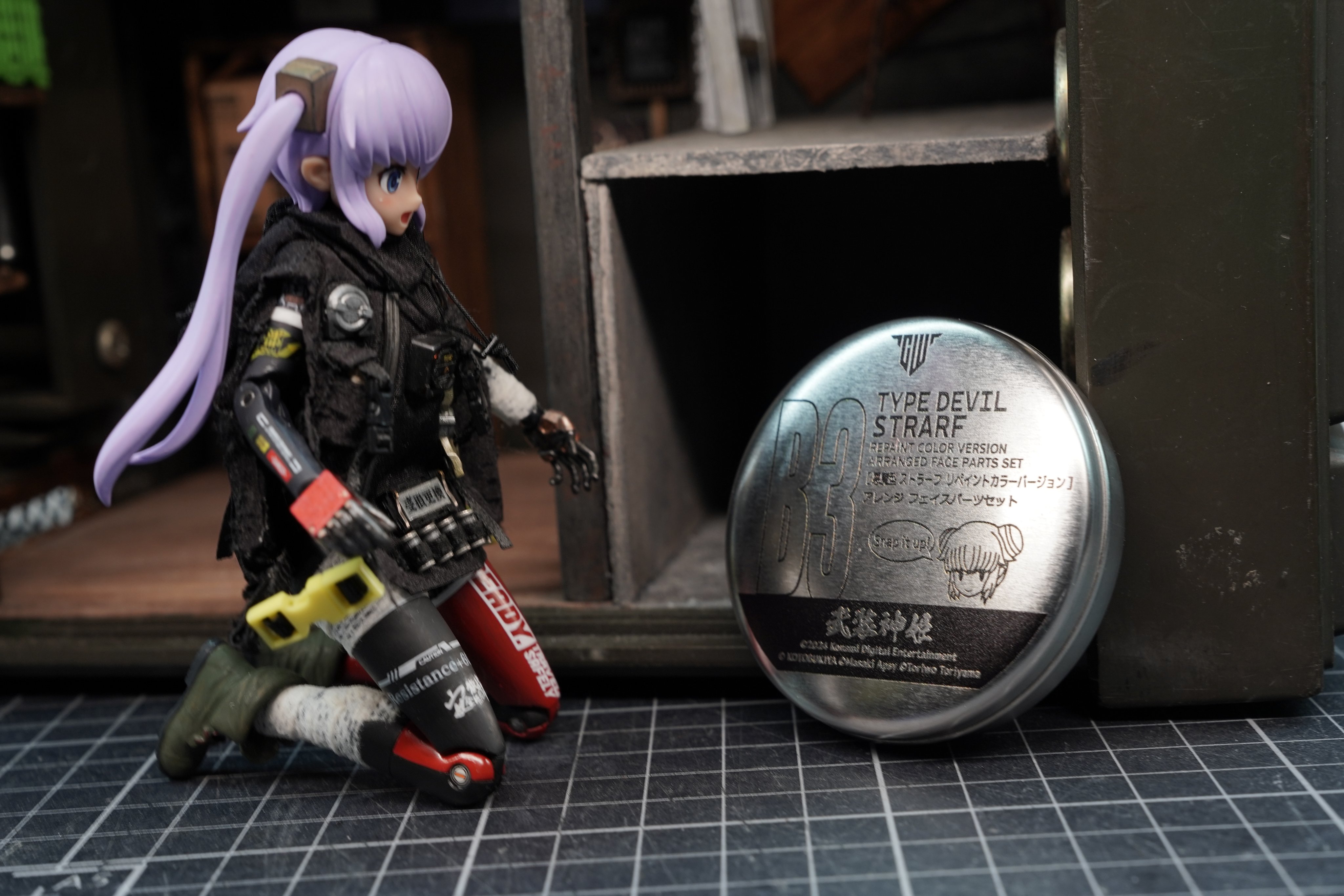 hyena 日向リン ヘッドパーツ メガミデバイス フェイスパーツ