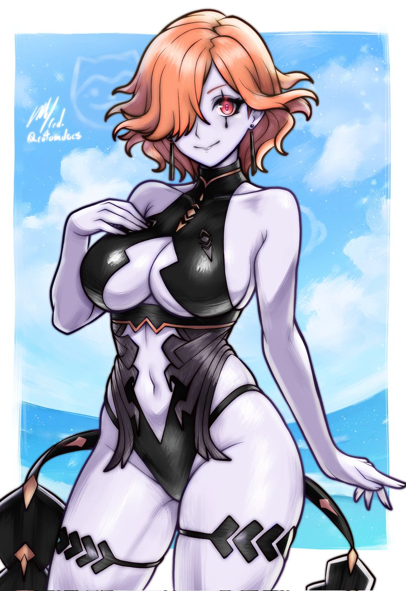 kofi swimsuit request of Kronya