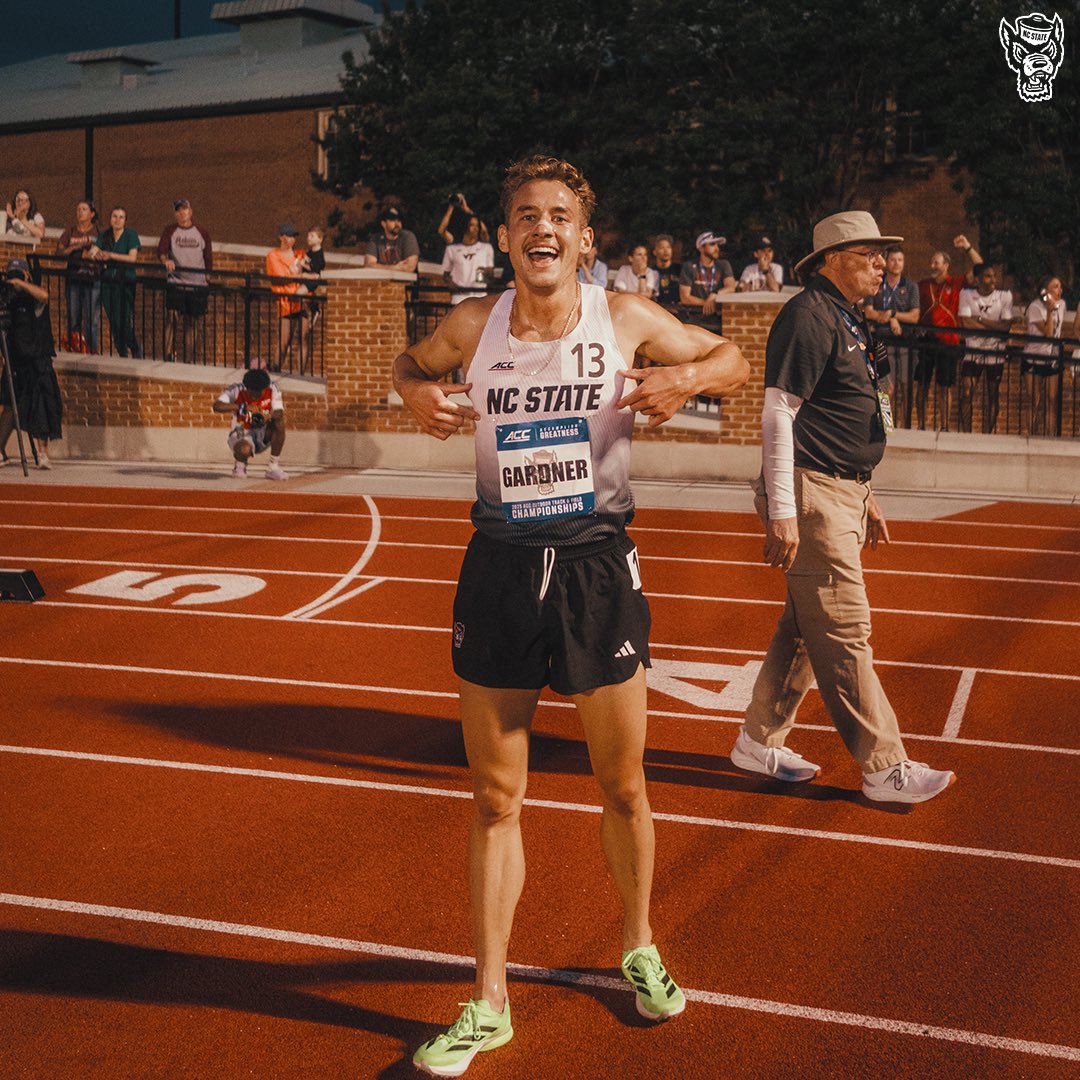 The Pack is on the move! 💨 

Good luck to our 13 student-athletes competing in the NCAA Outdoor Track &amp; Field East Region First Round today! 🐺