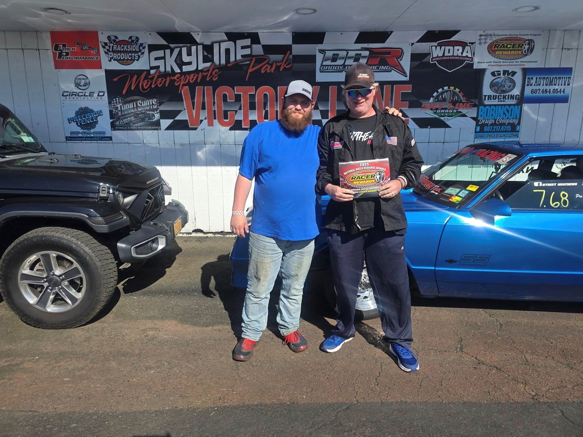 Skyline Motorsports Park Racer Rewards Winner!

We’re thrilled to announce our latest Racer Rewards winner! Joe Patelunas, Street class, pushed the limits, showed his grit, and made the crowd go wild.
Huge shoutout to ALL our racers and fans who make Skyline Motorsports Park the