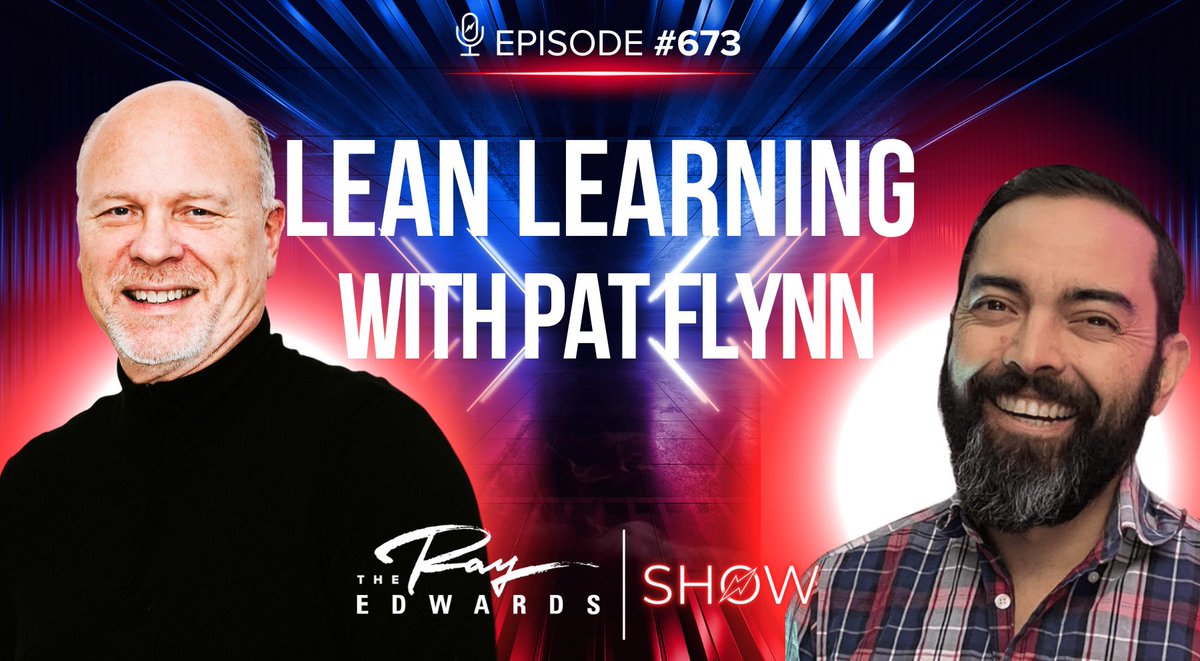 what an incredibly stimulating conversation I had with <a href="/PatFlynn/">Pat Flynn</a> ... check it out here RayEdwards.com/673