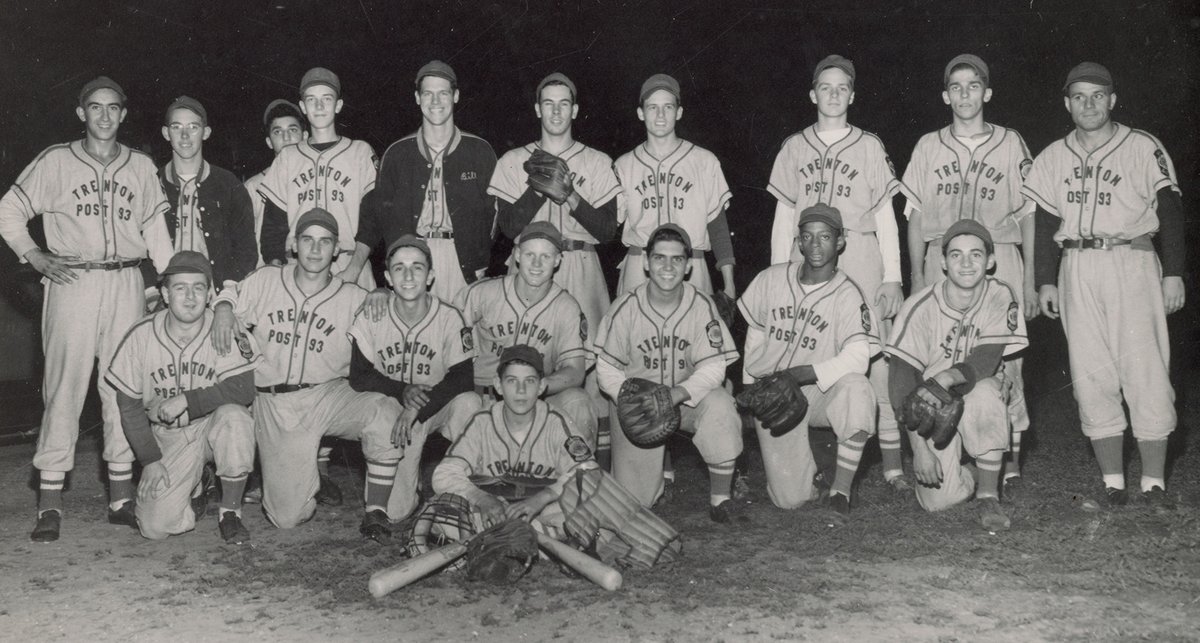 A breakthrough for the next American Legion World Series champions in our countdown:
1948: Trenton (N.J.) Post 93
INDIANAPOLIS: After 3 previous runner-up finishes, the Trenton program broke through, winning the ALWS with a 4-1 win over Jacksonville, Fla. #LegionBaseball100