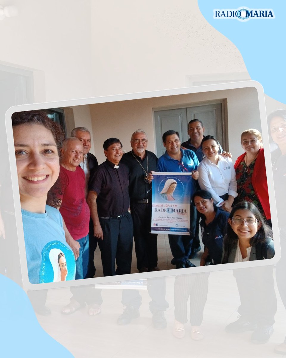 RMariaPY's tweet image. Visitamos a Mons. Marcelo Benítez, obispo de #Caazapá con nuestro director el P. Vicente Segovia.
Tuvimos la oportunidad de conversar con él, de manifestarle nuestra cercanía y comunión y envió su mensaje de apoyo a esta obra de evangelización.
#radiomariapy #Caazapá #mision