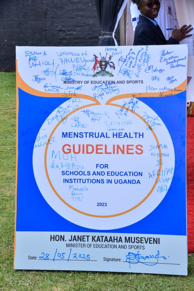 Today marks such a huge milestone in advancing MHH implementation in Uganda.  The Menstrual Health Guidelines have been put in place to ease knowledge and information sharing in schools and institutions in Uganda. Congratulations to all MHH Champions! #MHDay2025 #EndPeriodPoverty