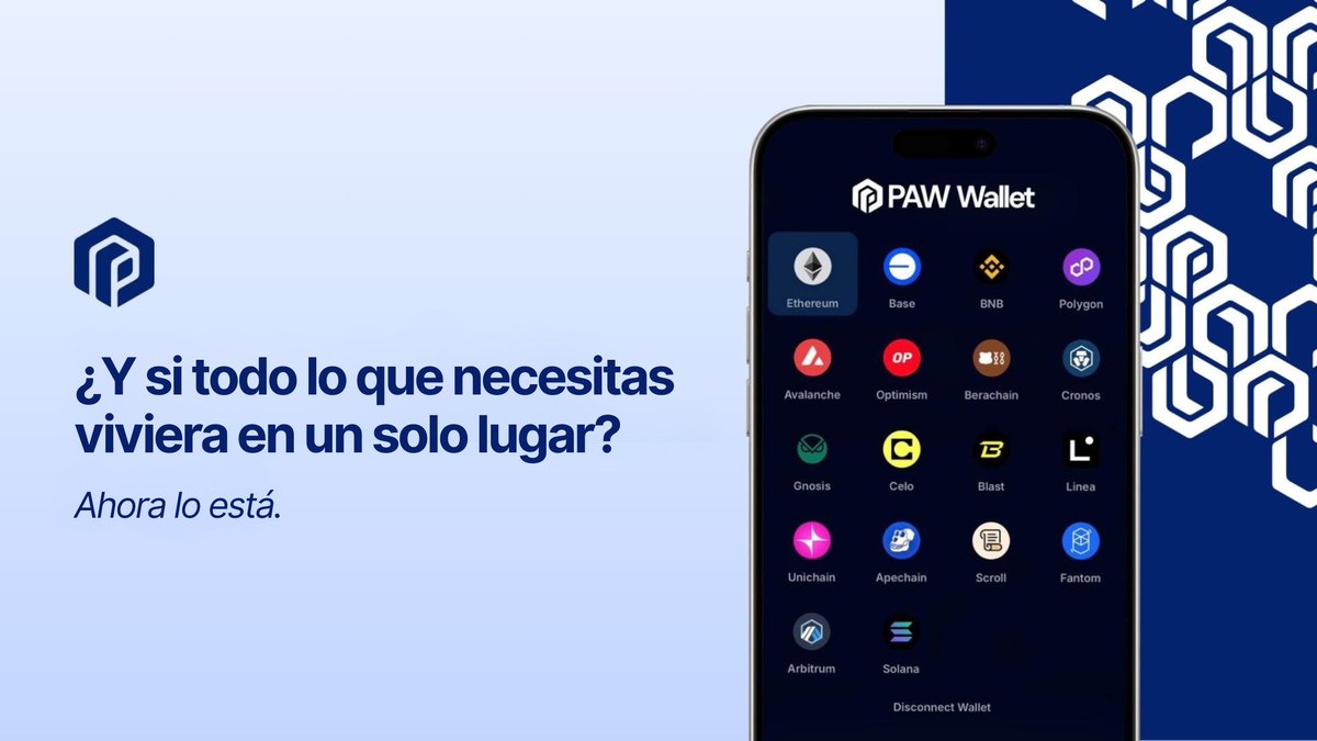 PAWChainES's tweet photo. El Web3 actual es poderoso, pero está dolorosamente fragmentado. Usuarios que saltan entre cadenas. Desarrolladores que reconstruyen las mismas herramientas una y otra vez. Liquidez dispersa en múltiples redes.  

No es eficiente. Es frustrante. Y nos está frenando. 

 PAW Chain nació para solucionar esto: una capa unificada para usuarios, desarrolladores y liquidez, diseñada para que interactuar con blockchain sea sencillo, no estresante. 🧘‍♂️

 ¿Y si todo lo que necesitas estuviera en un solo lugar?

 Ahora lo está. 👇 

#BlockchainRevolution #CryptoX