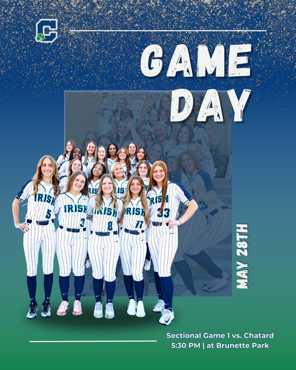 Cathedral Softball (@cathedralsoftb1) on Twitter photo Irish host the Trojans in the semi-final of the IHSAA Sectionals! Best of luck to <a href="/C_IrishBaseball/">Cathedral Baseball</a> this afternoon in their opening round of sectionals as well as Irish girls tennis who will play Chatard for the Regional Championship. GO IRISH☘️ Irish host the Trojans in the semi-final of the IHSAA Sectionals! Best of luck to <a href="/C_IrishBaseball/">Cathedral Baseball</a> this afternoon in their opening round of sectionals as well as Irish girls tennis who will play Chatard for the Regional Championship. GO IRISH☘️