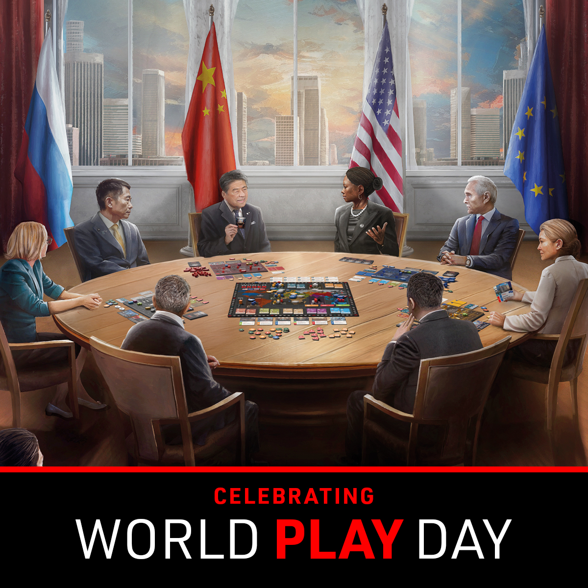 HegemonicP's tweet photo. ๐Happy #WorldPlayDay!
At Hegemonic Project Games, play is more than fun. Itโs a way to explore, learn & connect.
In Hegemony, lead your class in socio-economic struggle.
In World Order, navigate diplomacy, power & global strategy.
What are you playing today? ๐ง
#WorldOrderGame https://t.co/uRyOHj2Qu7