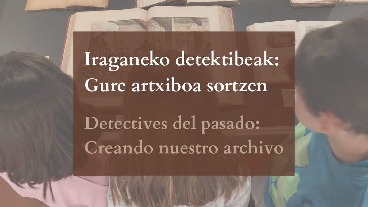 🔎🗃️ "Iraganeko detektibeak: gure artxiboa sortzen" Familia tailerra

📅 Data: Maiatzaren 31an

⏰ Ordua: 16:30etatik 18:30etara

📍 Lekua: Zumalakarregi museoan

📜✒️ Aurrez izen eman beharra dago mzumalakarregi@gipuzkoa.eus