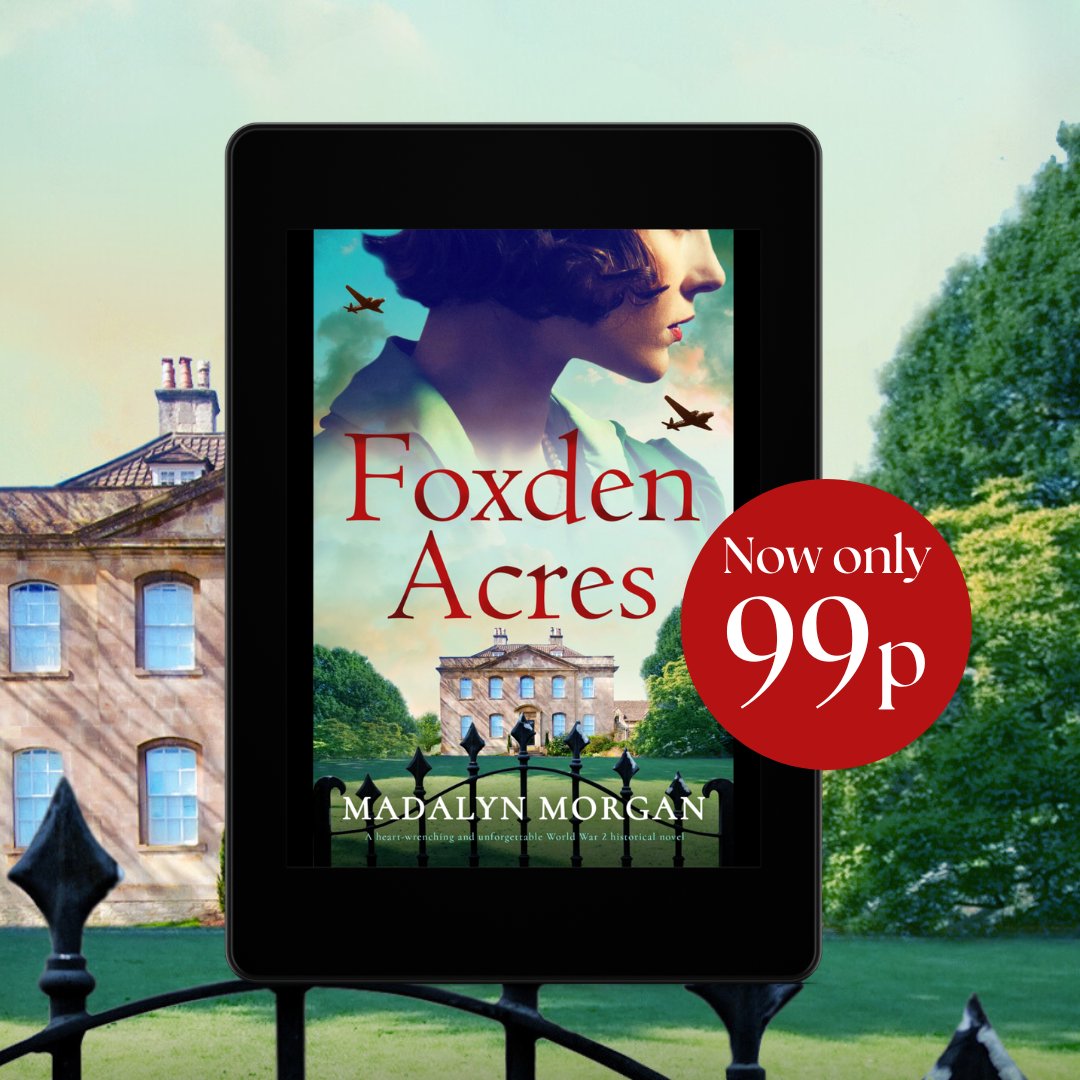Madalyn Morgan (@actscribblerdj) on Twitter photo Foxden Acres, by Madalyn Morgan <a href="/Stormbooks_co/">Storm Publishing</a>
Best-selling novel. 1 million pages read. 99p deal ends May 31st
Meet the Dudley sisters in Bess's gripping, heartbreaking love story❤️#WW2 #RAF #landgirls.
#Kindle #KindleUnlimited #paperback #audiobook
At geni.us/23-pp-two-am Foxden Acres, by Madalyn Morgan <a href="/Stormbooks_co/">Storm Publishing</a>
Best-selling novel. 1 million pages read. 99p deal ends May 31st
Meet the Dudley sisters in Bess's gripping, heartbreaking love story❤️#WW2 #RAF #landgirls.
#Kindle #KindleUnlimited #paperback #audiobook
At geni.us/23-pp-two-am