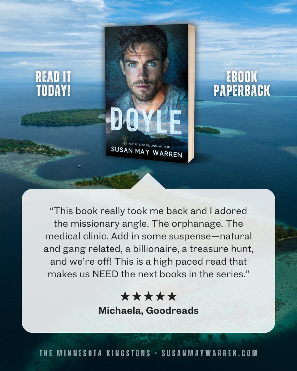 I'm working on the next books as fast as I can!! 🏃‍♀️🏃‍♀️🏃‍♀️

Thanks for leaving a review, Michaela 🥰

Available in my store 👉️ susanmaywarrenfiction.myshopify.com
Amazon 👉️ amazon.com/dp/B0DLBKVM57