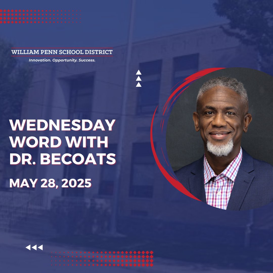Happy Wednesday! Please tune in to hear Dr. Becoats share his Wednesday Word for May 28, 2025.

youtu.be/w9ZoUEUb8r8