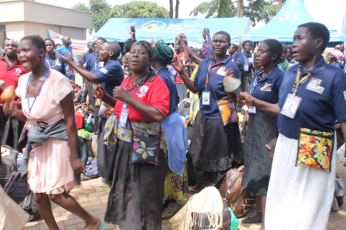 Arrival of over 200 foot pilgrims from Nebbi Catholic Diocese at Uganda Martyrs Catholic Shrine Namugongo.

Brought to you by St Balikuddembe SSS Kisoga