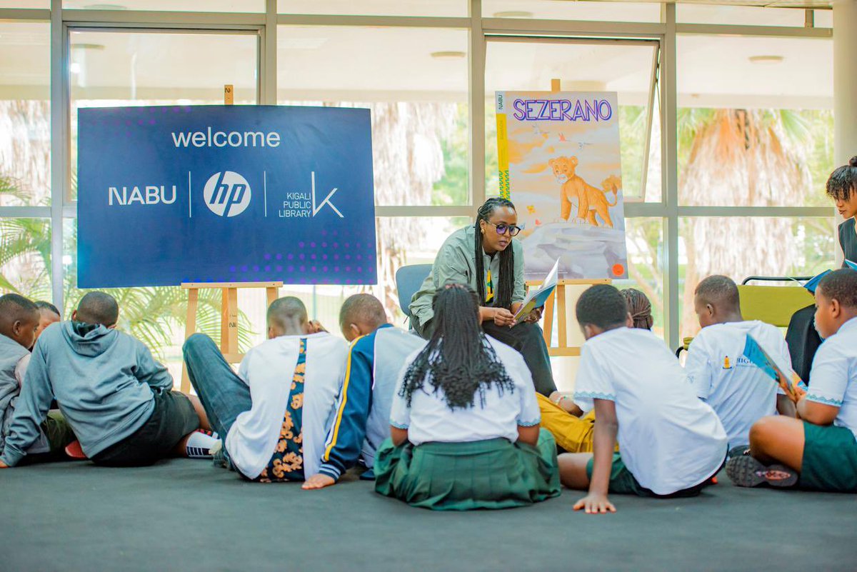 Kigali Public Library (@kigalilibrary) on Twitter photo 📖🏀 Slam dunk for literacy!
Huge congratulations to <a href="/theBAL/">Basketball Africa League</a> & <a href="/NABU_Global/">NABU</a> for launching The Big and Magical Games book at KPL, this weekend.
Students from <a href="/GHA_rwanda/">Green Hills Academy</a>, <a href="/highgateacadem/">High Gate International Academy</a> & <a href="/apacope/">APACOPE</a> enjoyed multi-lingual read aloud by <a href="/cakamanzi/">Clare Akamanzi</a>, <a href="/nathmunya/">Nathalie Munya</a> & <a href="/SandrineISHEJA/">Sandrine ISHEJA</a> — 📖🏀 Slam dunk for literacy!
Huge congratulations to <a href="/theBAL/">Basketball Africa League</a> & <a href="/NABU_Global/">NABU</a> for launching The Big and Magical Games book at KPL, this weekend.
Students from <a href="/GHA_rwanda/">Green Hills Academy</a>, <a href="/highgateacadem/">High Gate International Academy</a> & <a href="/apacope/">APACOPE</a> enjoyed multi-lingual read aloud by <a href="/cakamanzi/">Clare Akamanzi</a>, <a href="/nathmunya/">Nathalie Munya</a> & <a href="/SandrineISHEJA/">Sandrine ISHEJA</a> —