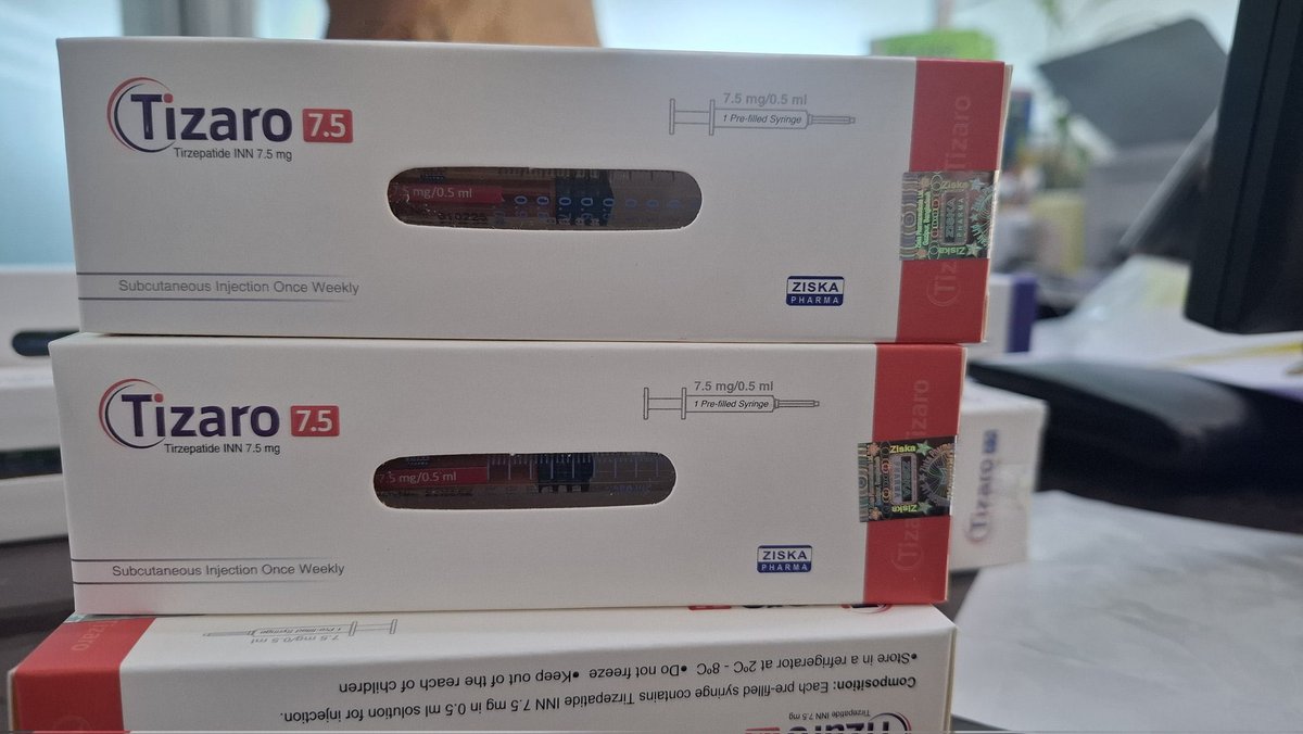 Tirzepatide is an antidiabetic medication used to treat type 2 diabetes and for weight loss. #Tirzepatide is administered via subcutaneous injections. In the United States, it is sold under the brand name #Mounjaro for #diabetes treatment and #Zepbound for weight loss. #tizaro