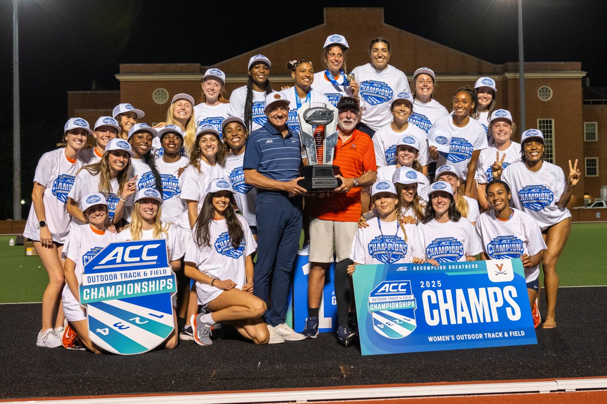 Virginia Athletics Foundation (@uva_vaf) on Twitter photo The NCAA Championships are set to begin for <a href="/UVATFCC/">Virginia Track & Field and Cross Country</a>! Help elevate excellence amongst UVA student-athletes by making a gift to the Hoos Success Fund in honor of Virginia winning the 2025 ACC Womenโs Outdoor Track & Field Championship!
Make a gift โก๏ธ bit.ly/3Hcws0k The NCAA Championships are set to begin for <a href="/UVATFCC/">Virginia Track & Field and Cross Country</a>! Help elevate excellence amongst UVA student-athletes by making a gift to the Hoos Success Fund in honor of Virginia winning the 2025 ACC Womenโs Outdoor Track & Field Championship!
Make a gift โก๏ธ bit.ly/3Hcws0k