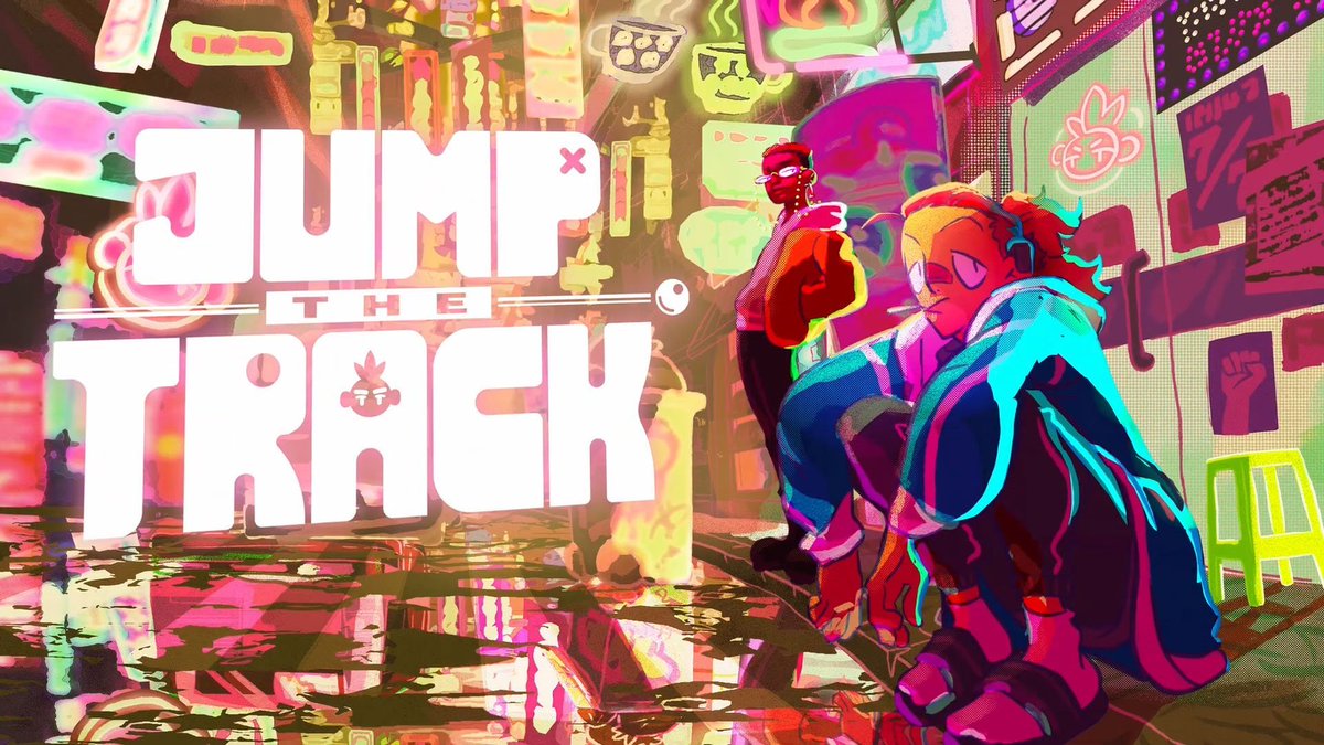 OfficialPhenexa's tweet photo. Ever wondered what happens when Pinball blends with a Visual Novel? @seedbyseedgames' #JumpTheTrack throws you into a story where choices matter and your biggest battles are with your own mind 🧠 It’s so smart, creative and full of heart 💗 Thanks for the game 😊 Vid below 👇 https://t.co/Xfxm3o8OKM