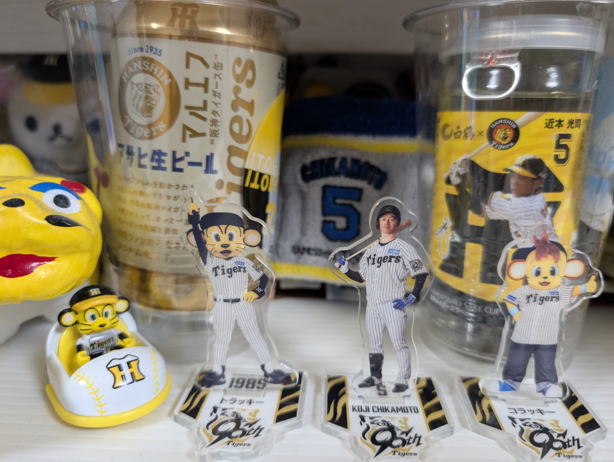 阪神タイガース 90周年記念 アクスタくじ　 フィニッシュ賞 阪神タイガース90周年記念アクスタくじ」発売のお知らせ｜News