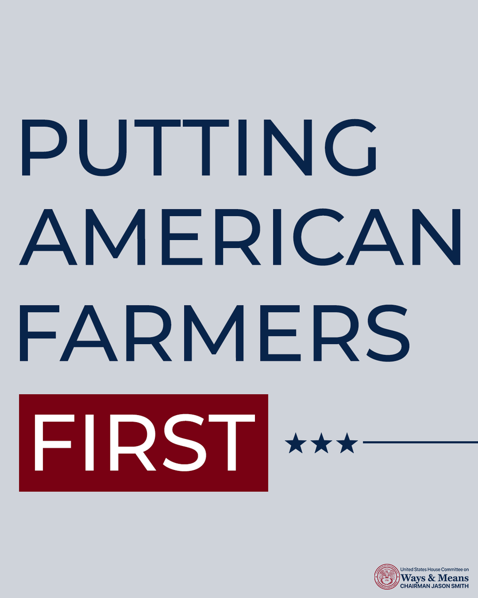The One, Big, Beautiful Bill puts American farmers first.

By extending 100% immediate expensing and building on other key provisions of the 2017 Trump tax cuts, The One, Big, Beautiful Bill ensures farmers can expense their equipment today to secure tomorrow’s harvest.