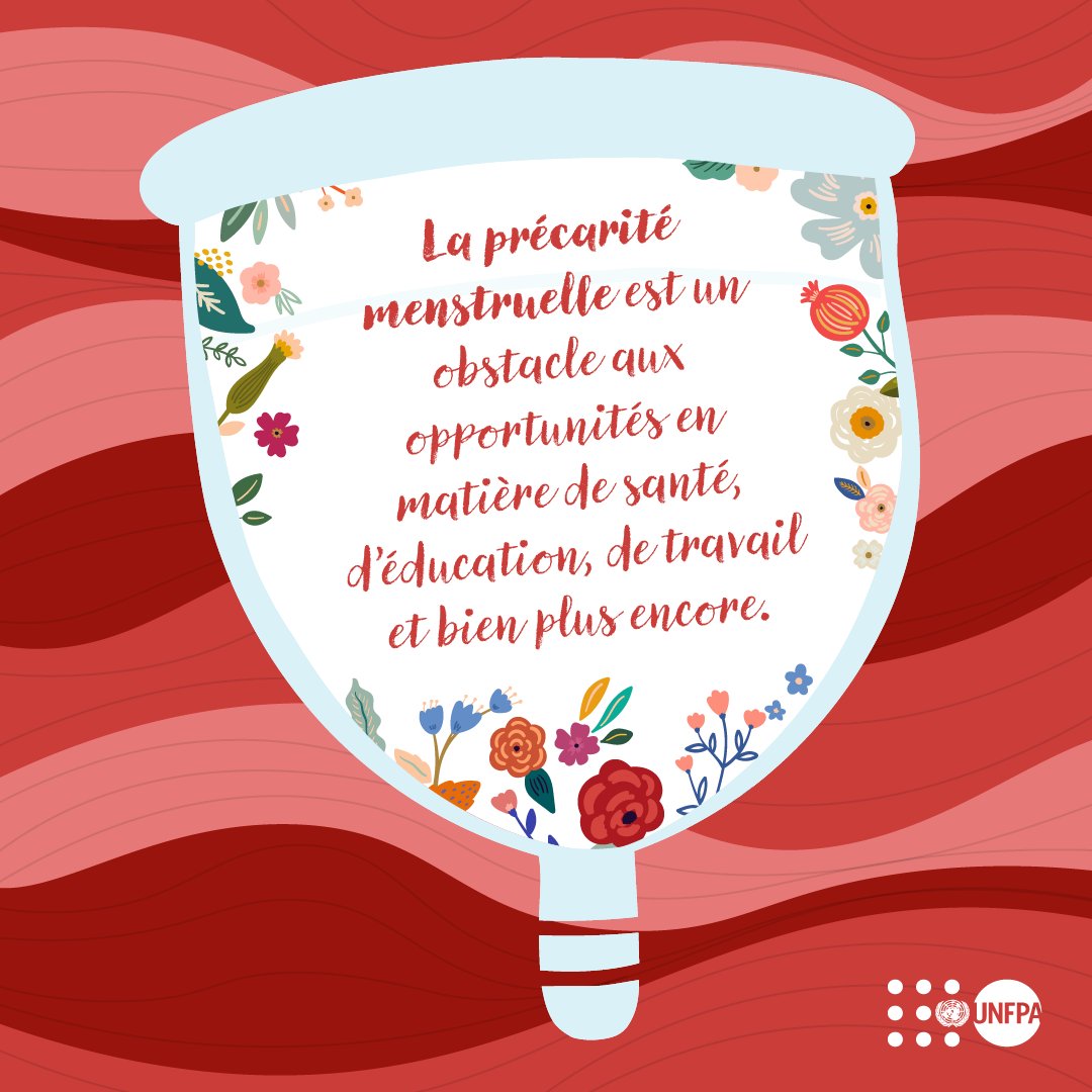 L'accès à l'hygiène menstruelle est une source de dignité 🩸
Ensemble, nous pouvons créer un monde où la menstruation ne limite jamais les opportunités :  unf.pa/mhrfr

#MenstrualHygieneDay
