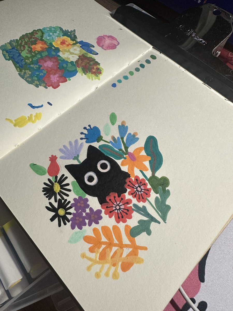 마카그림 그려봐쪄