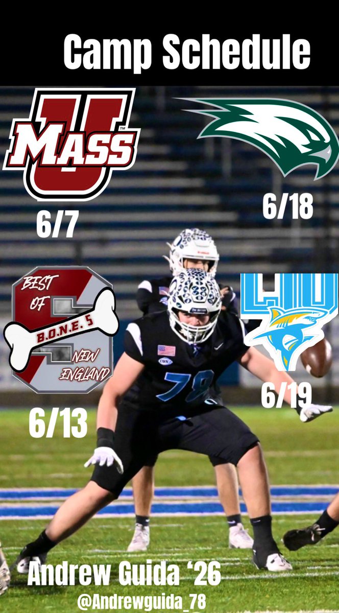AndrewGuida_78's tweet photo. June camp schedule! https://t.co/5IinRbLFNE
